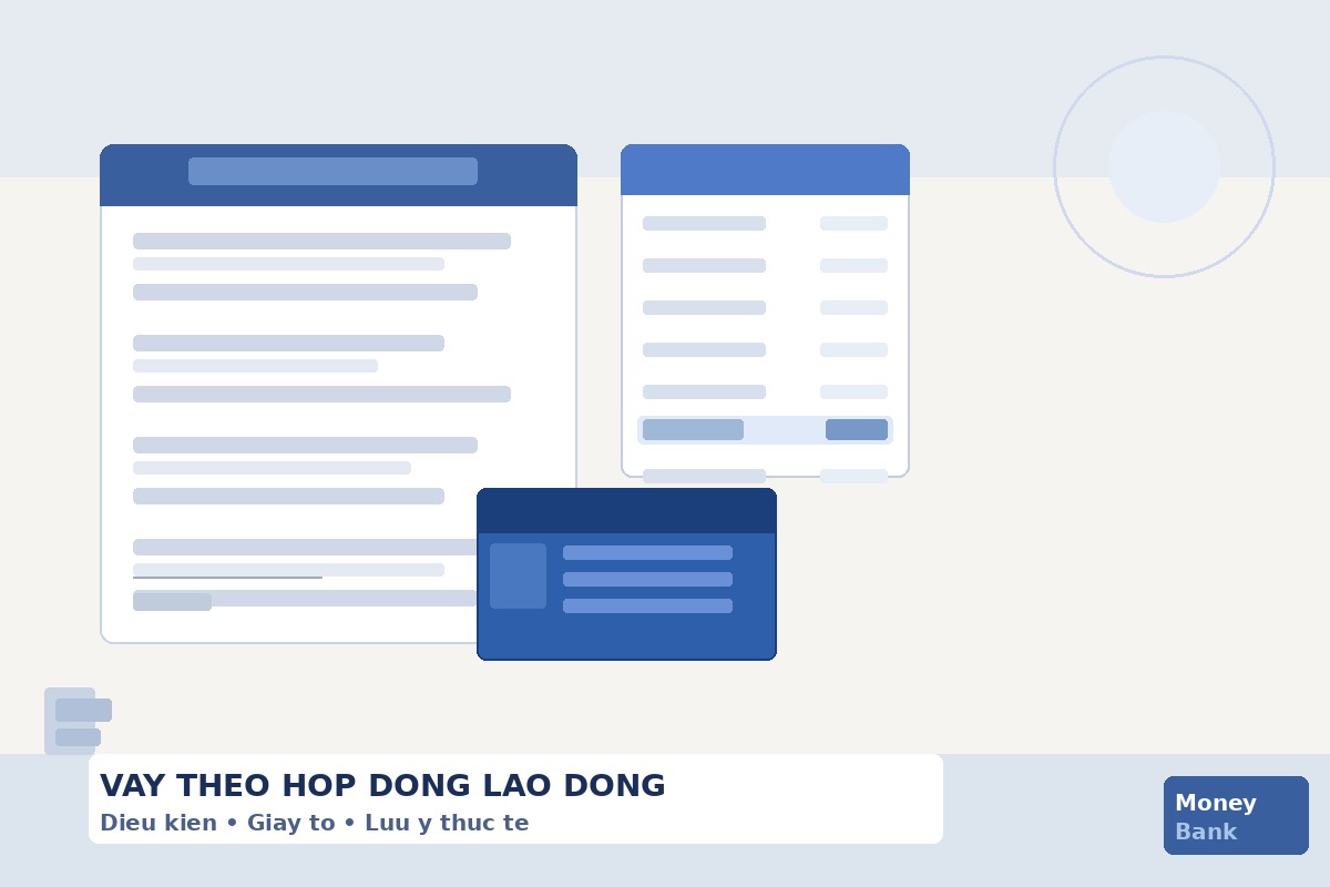 Vay theo hợp đồng lao động — Có dễ vay không và cần chuẩn bị gì?