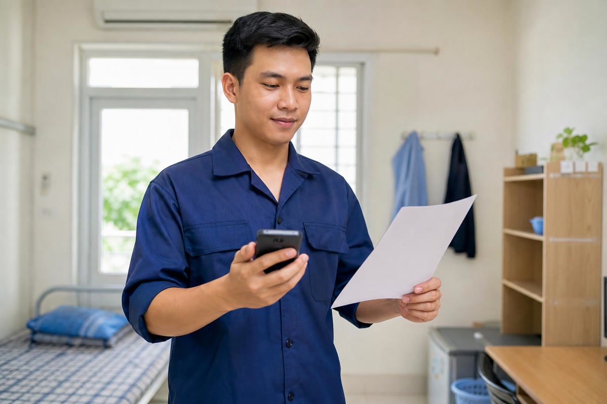 Lao động liên tỉnh vay tiền online — thực tế và giấy tờ cần bổ sung
